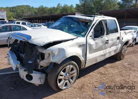 2008 Ford F-150 Harley-Davidson/Limited z USA, uszkodzony, nr VIN 1FTRW14558FA12140